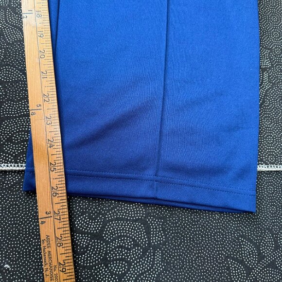 Sara Morgan Womens Plus Size 24WP Blue Polyester Elastic Waist Pants Wide Leg - Picture 7 of 10